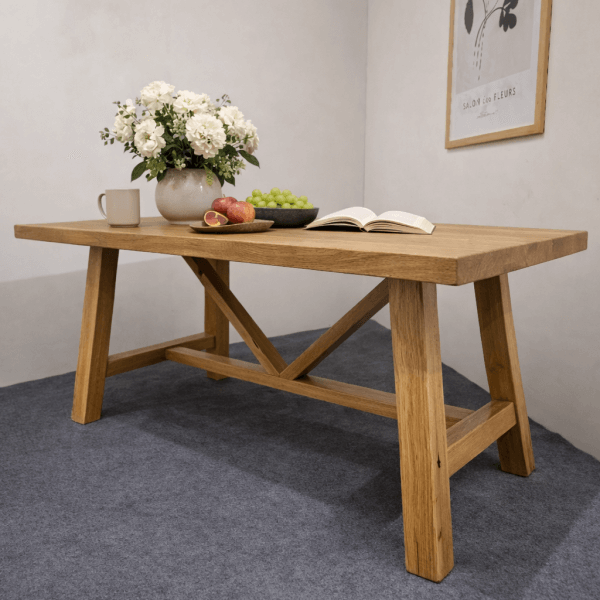 Hrastov stol koji traje generacijama, sada −5%