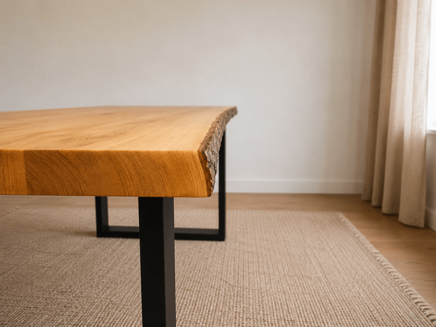 RUNA – stol od johe s prirodnim rubom - Slika 2