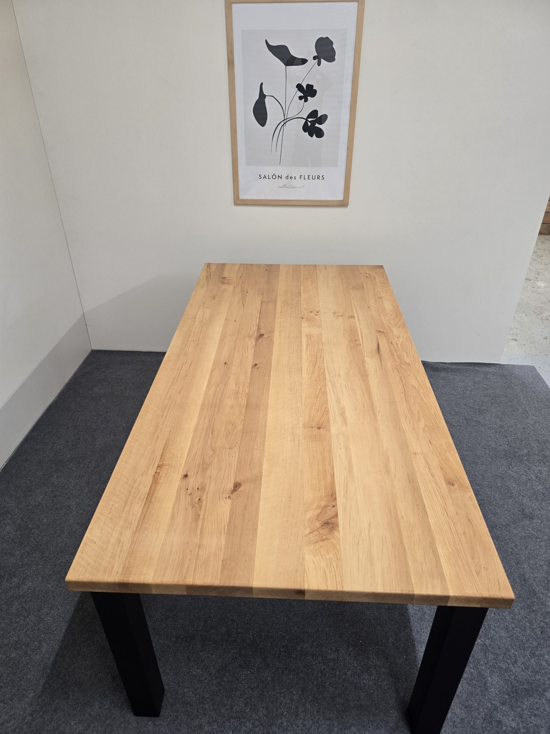 Masivni stol od johe 280 × 100 cm s 2 produžetka – AKCIJA -5% - Image 3
