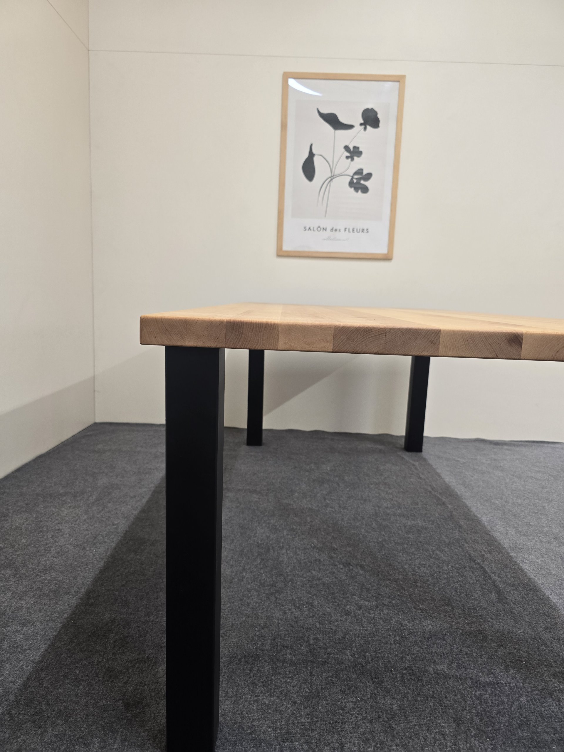 Masivni stol od johe 280 × 100 cm s 2 produžetka – AKCIJA -5% - Image 4