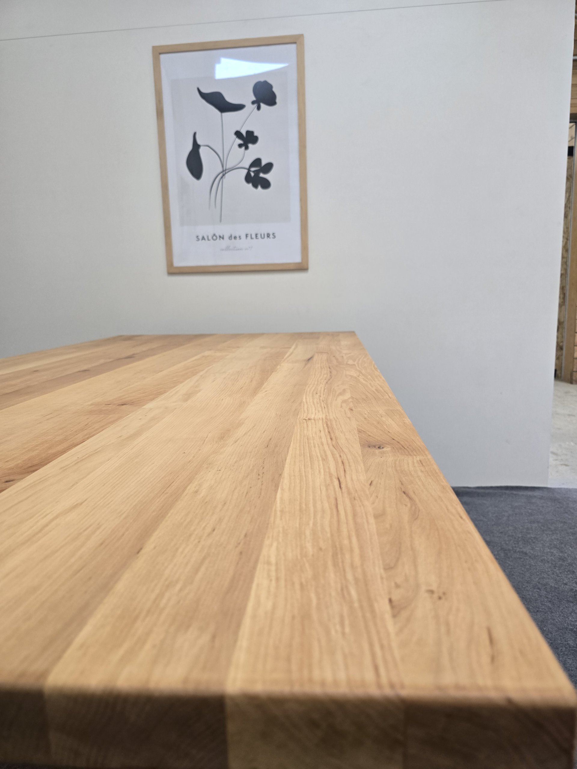 Masivni stol od johe 280 × 100 cm s 2 produžetka – AKCIJA -5% - Image 5